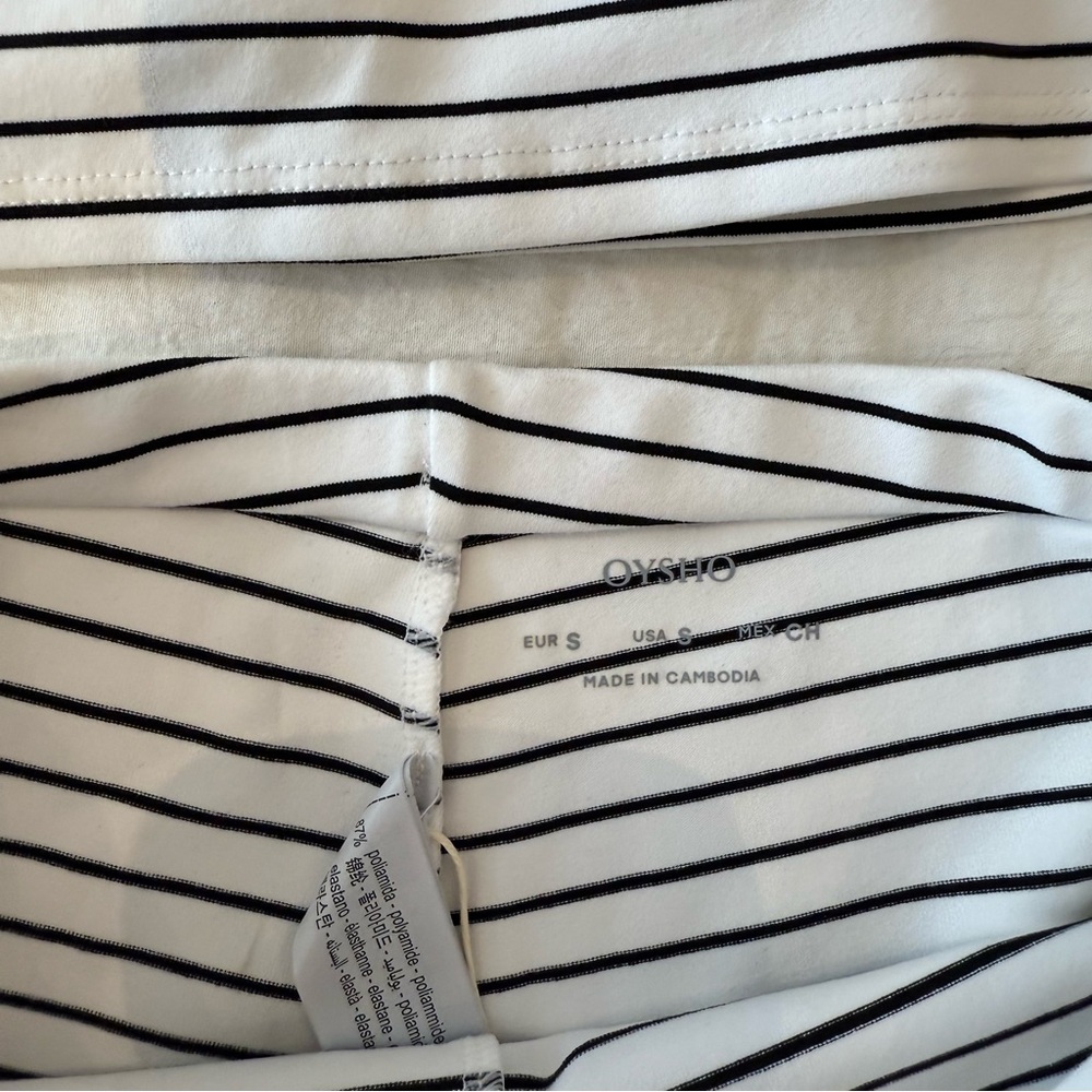 NWT Oysho striped activewear set - Picture 2 of 4